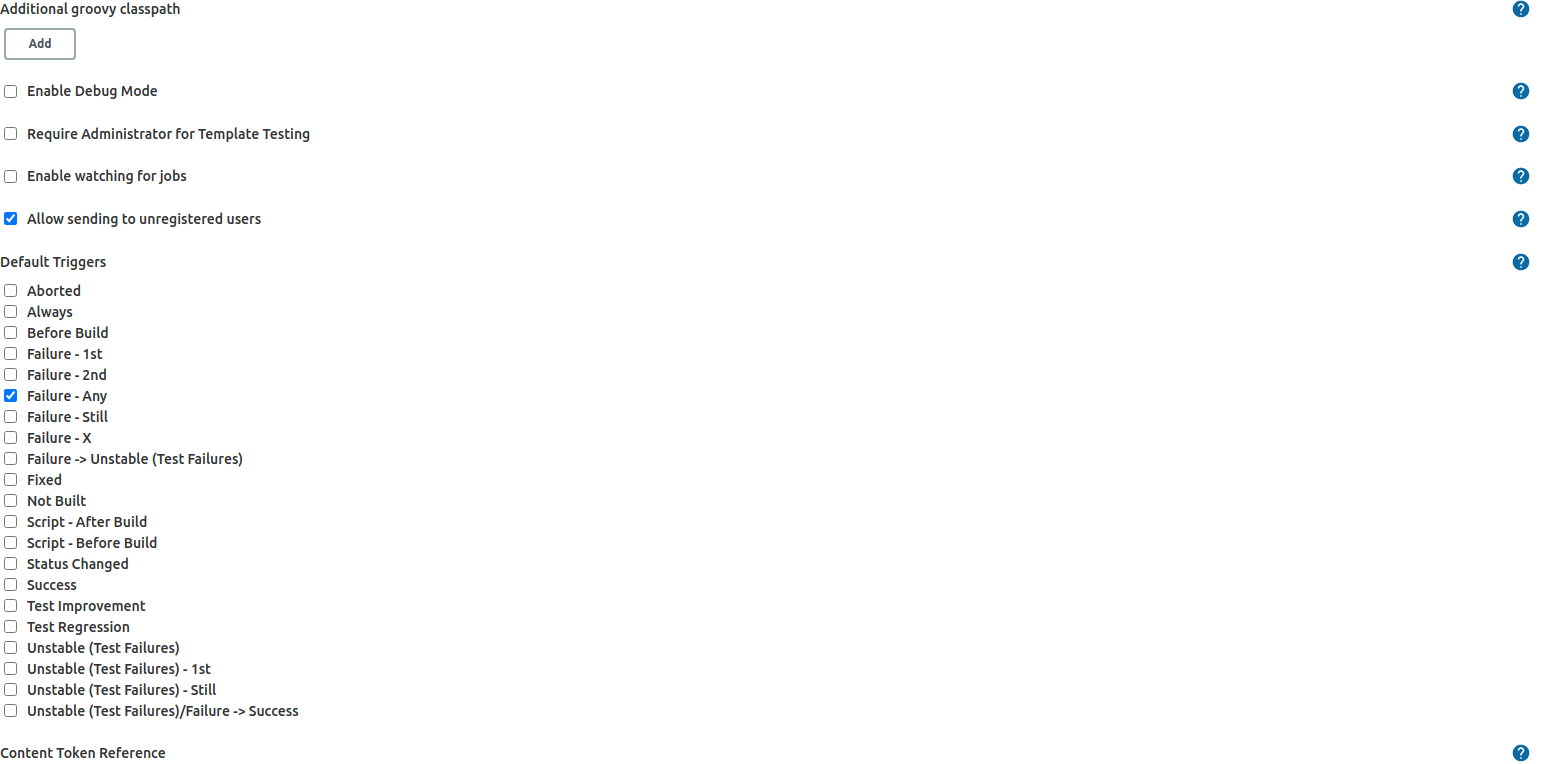 extended email notification part III